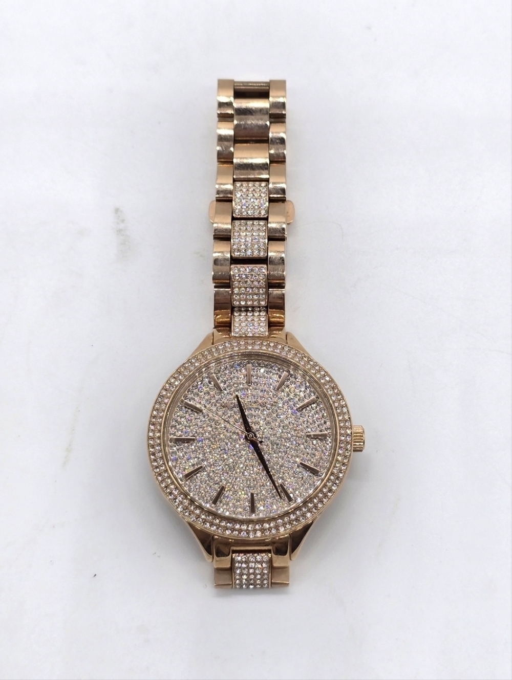 Michael Kors Rose Gold Crystal Watch